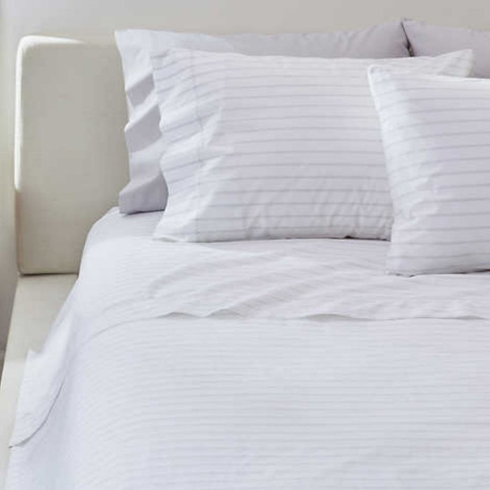 Splendid 6PC Percale Sheet Set King Cinder Ash C2